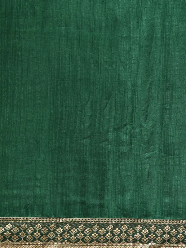 Indian_Women_Green_Vichitra_Silk_Fancy_Border