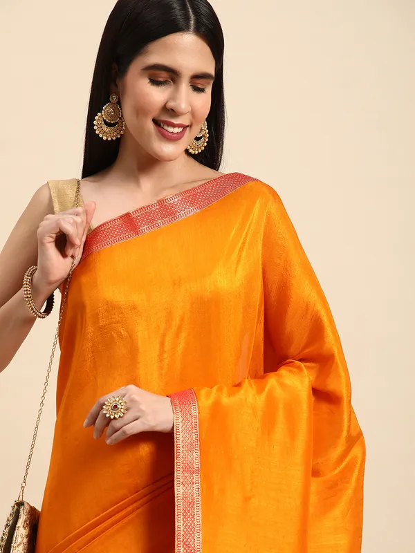 Yellow_Shahi_Silk_Full_Saree_Fancy_Border