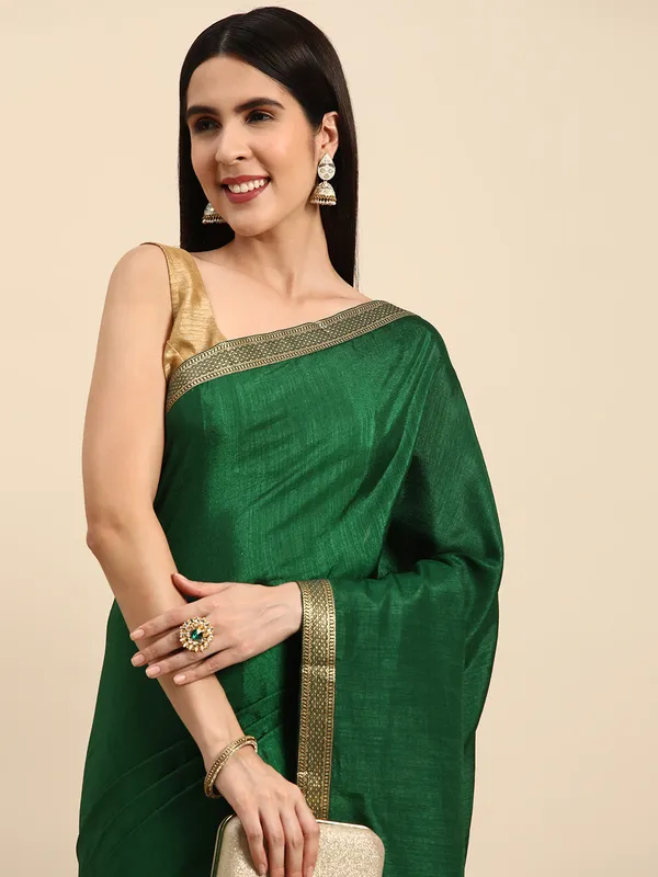 Green__Shahi_Silk_Full_Saree_Fancy_Border