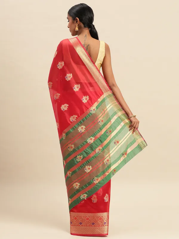 Rani_Organza_Silk_Saree