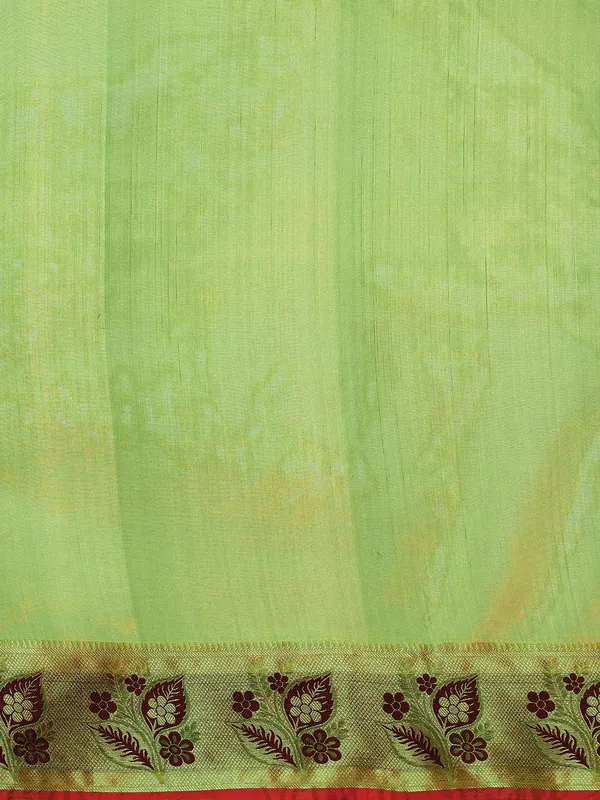Mehendi_Cotton_Silk_Saree