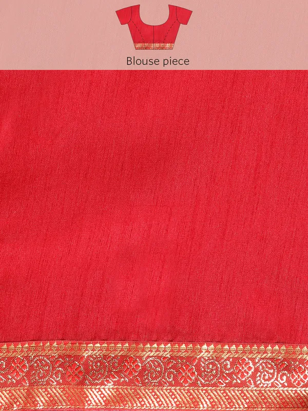 Vichitra_Silk_Full_Saree_Fancy_Border_With_Swaroski_Butta
