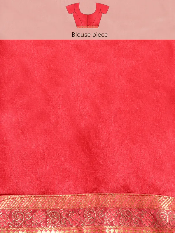 Vichitra_Silk_Full_Saree_Fancy_Border_With_Swaroski_Butta