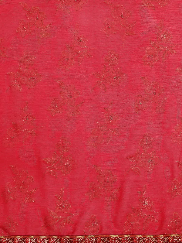 Brown_Zomato__Saree_Fancy_Border_With_Foil_Print