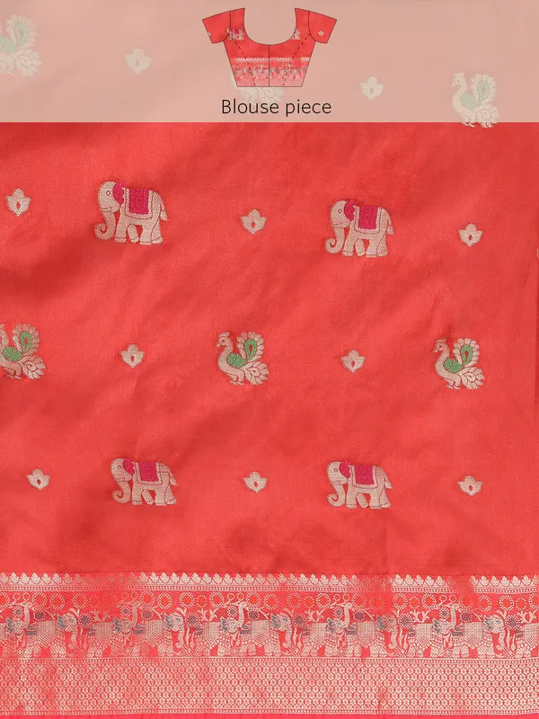 Rama_Organza_Silk_Saree