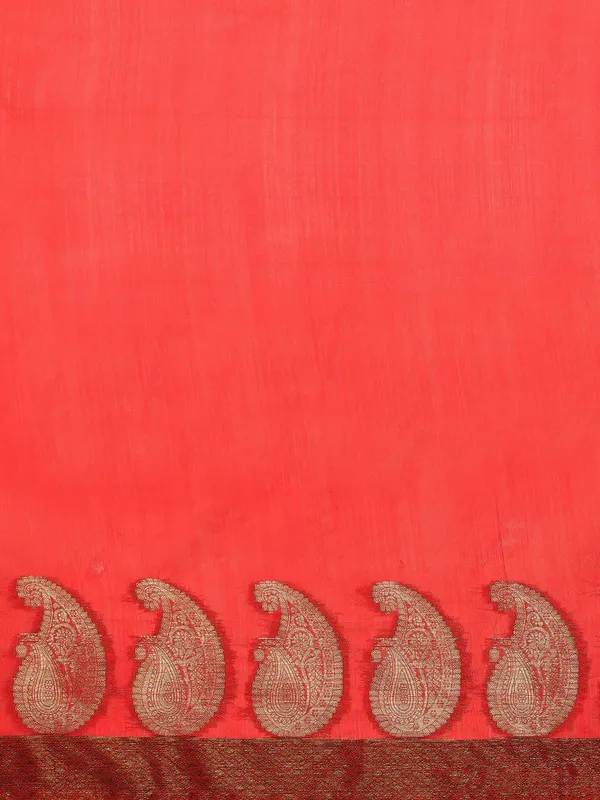 Red_Shimmer_Silk_Saree