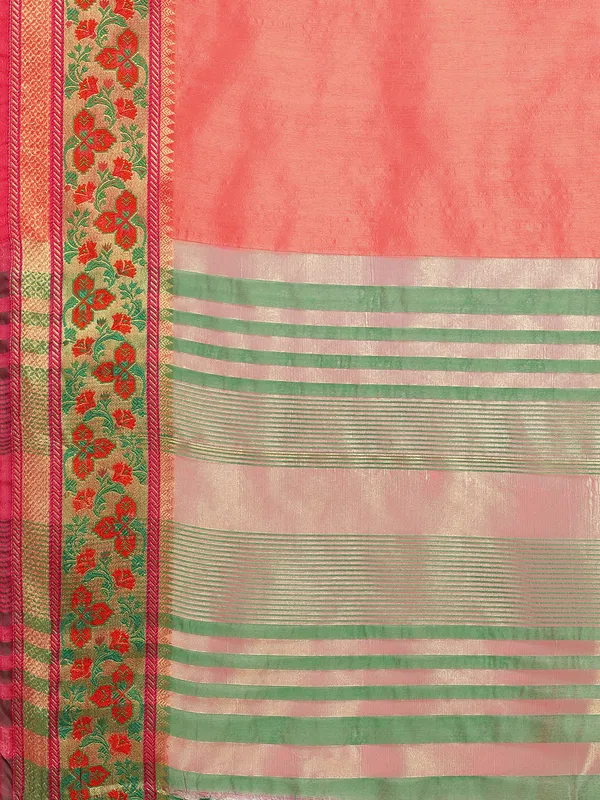 Gajari_Cotton_Silk_Saree