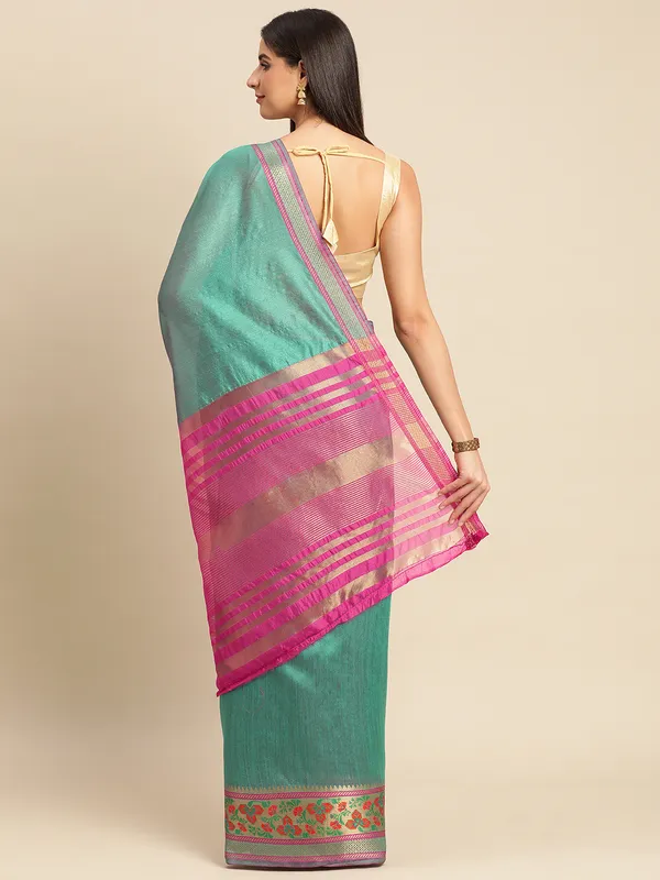 Rama_Cotton_Silk_Saree