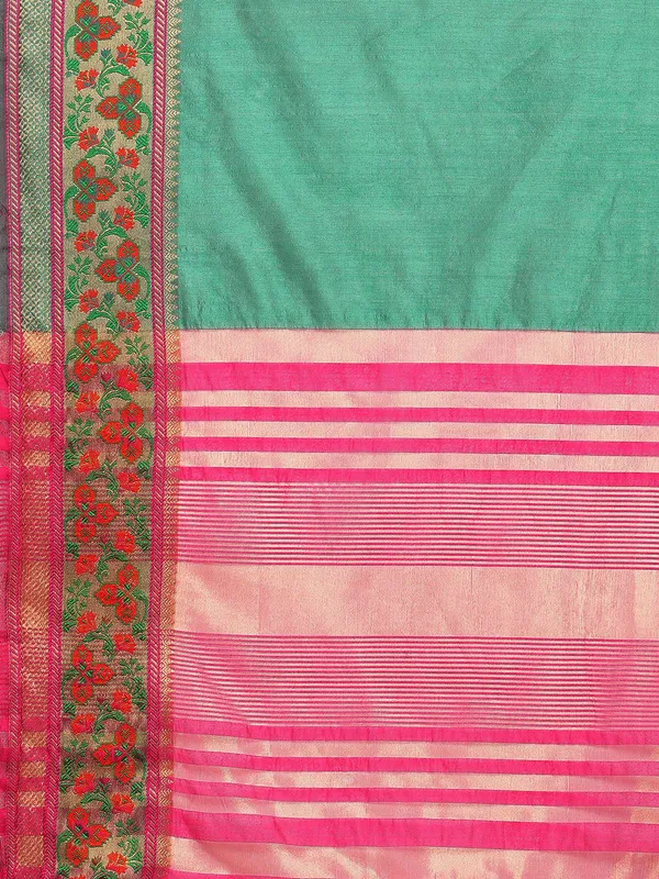 Rama_Cotton_Silk_Saree