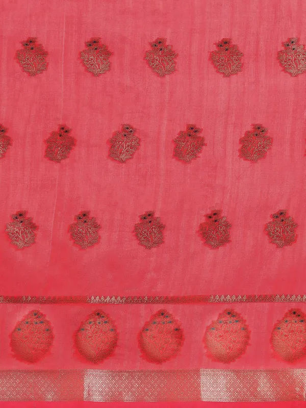 Red_Organza_Silk_Saree