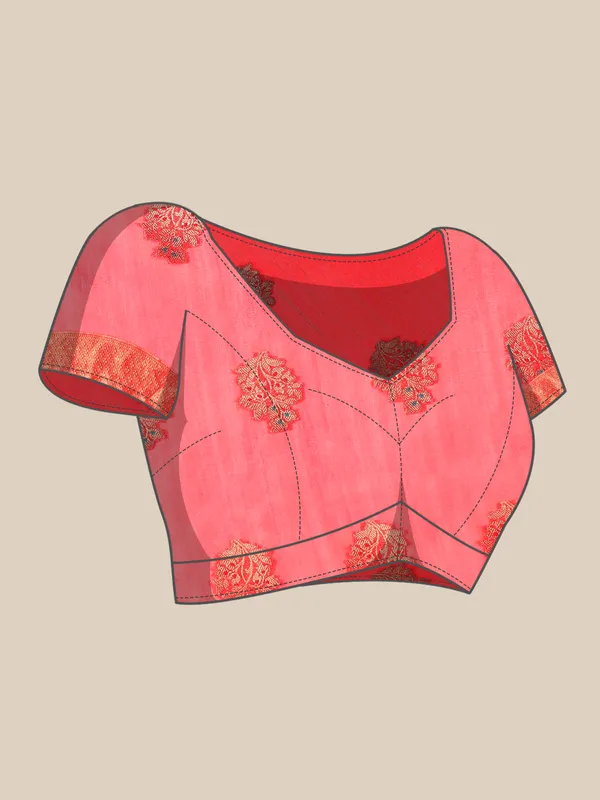 Red_Organza_Silk_Saree