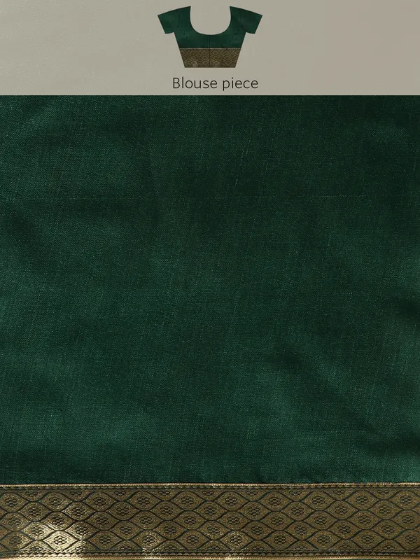 Indian_Women_Green_Zomato_Full_Saree_Fancy_Border_Beautiful_saree