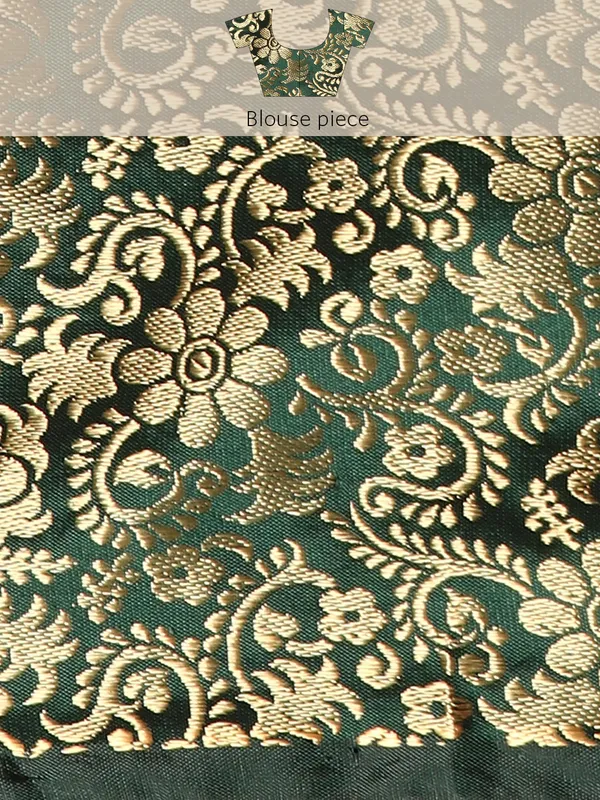 Yellow_Vichitra_Silk_Fancy_Border_with_Fancy_Blouse_Beautiful_Saree