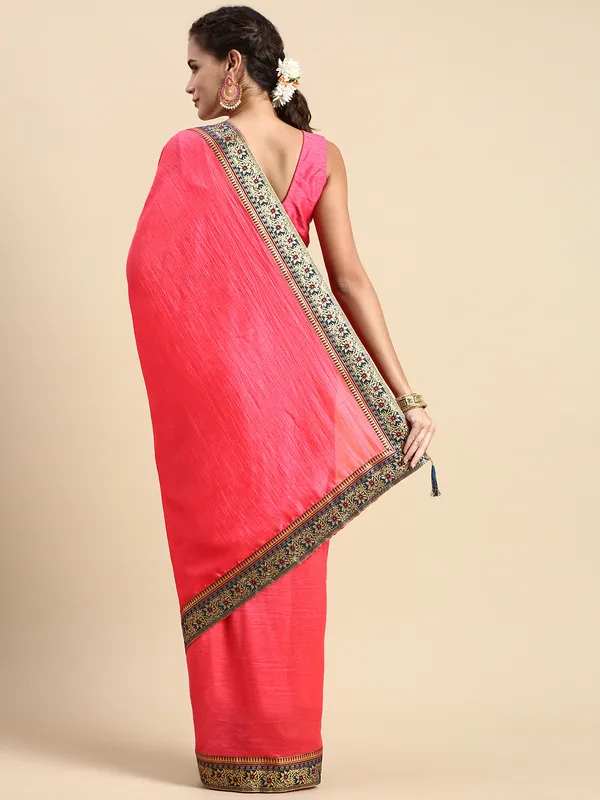 Purple_Vichitra_Silk_Fancy_Border_with_Fancy_Blouse_Beautiful_Saree