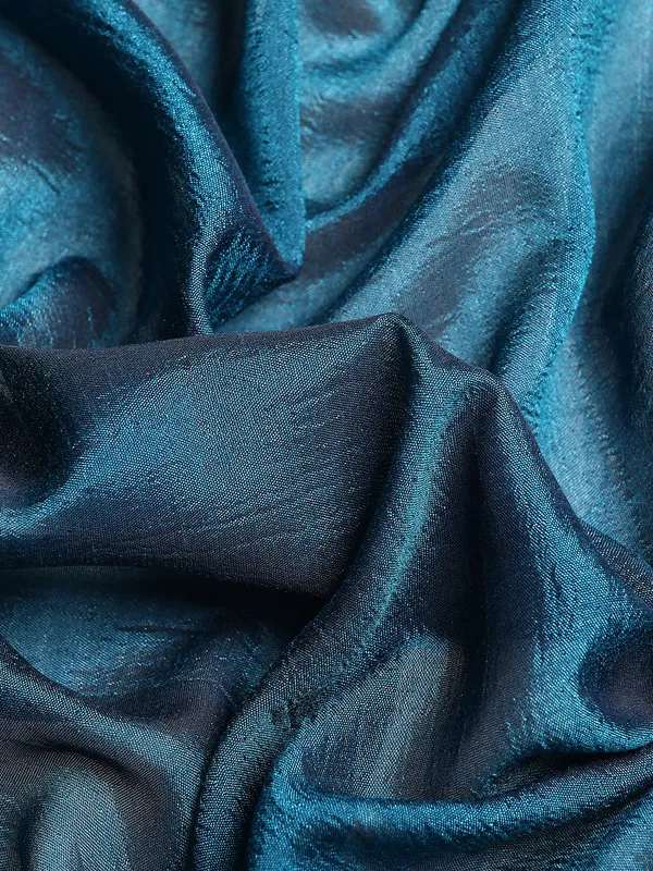 Blue_Vichitra_Silk_Fancy_Border_with_Fancy_Blouse_Beautiful_Saree