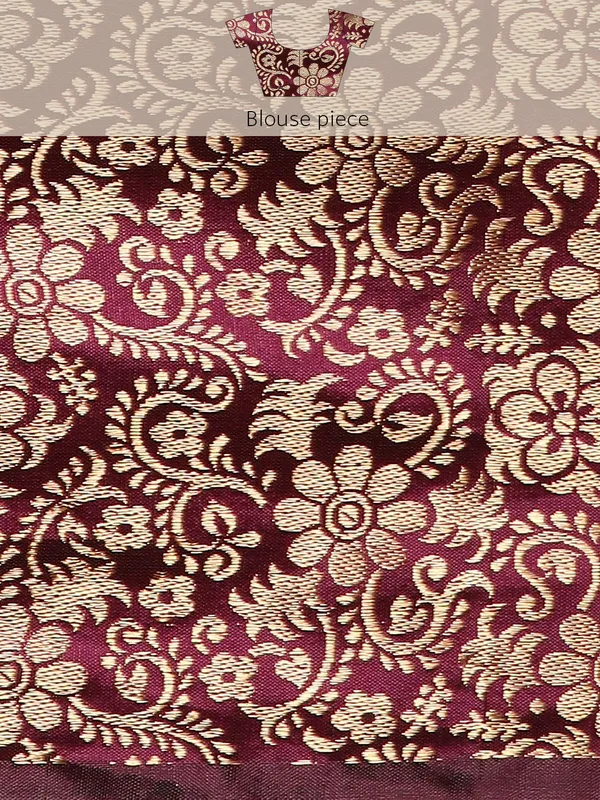 Indian_Women_Brown__Vichitra_Silk_Fancy_Border_with_Fancy_Blouse_Beautiful_Saree