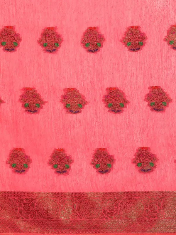 Gajari_Cotton_Silk_Saree