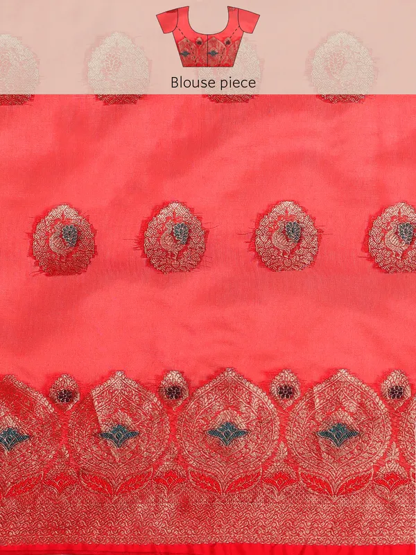 Maroon_Organza_Silk_Saree