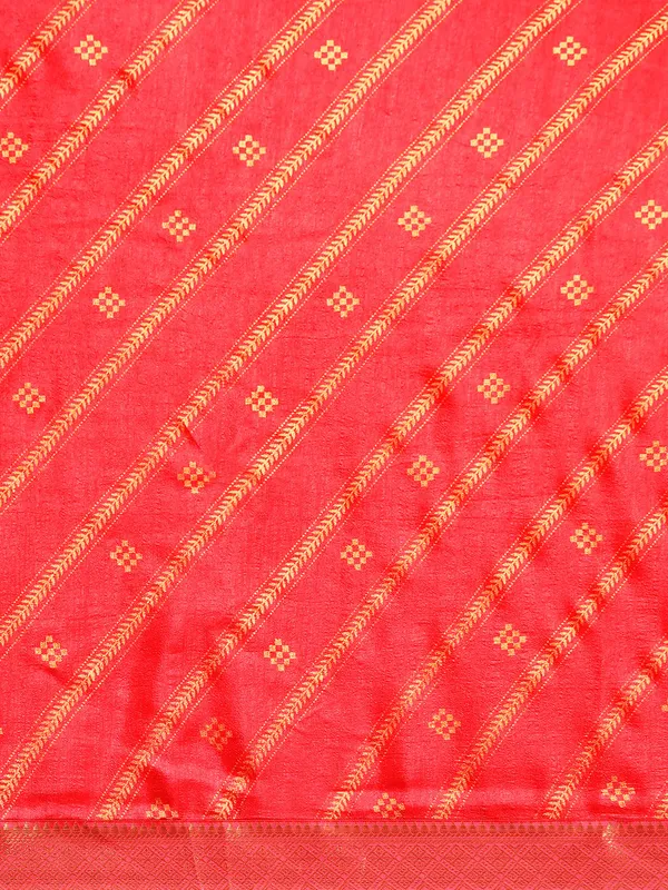 Indian_Women_Pink_Vichitra_Silk_Foil_Work