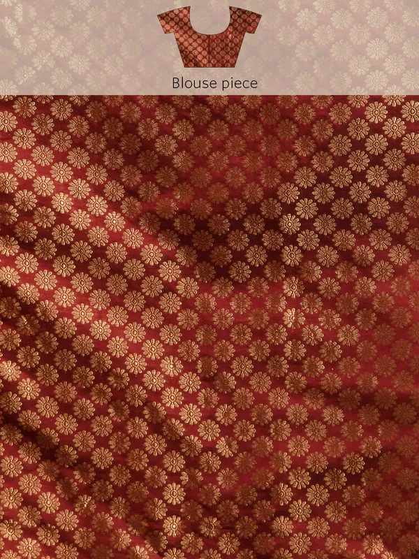 Indian_Women_Maroon_Vichitra_Silk_Foil_Work