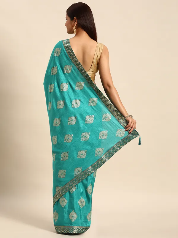 Komal_Silk__Saree_Fancy_Border_With_Foil
