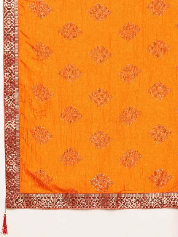 Yellow_Komal_Silk__Saree_Fancy_Border_With_Foil