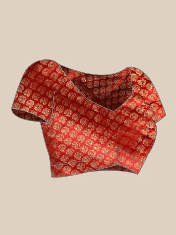 Red_Vichitra_Silk__Saree_Fancy_Border