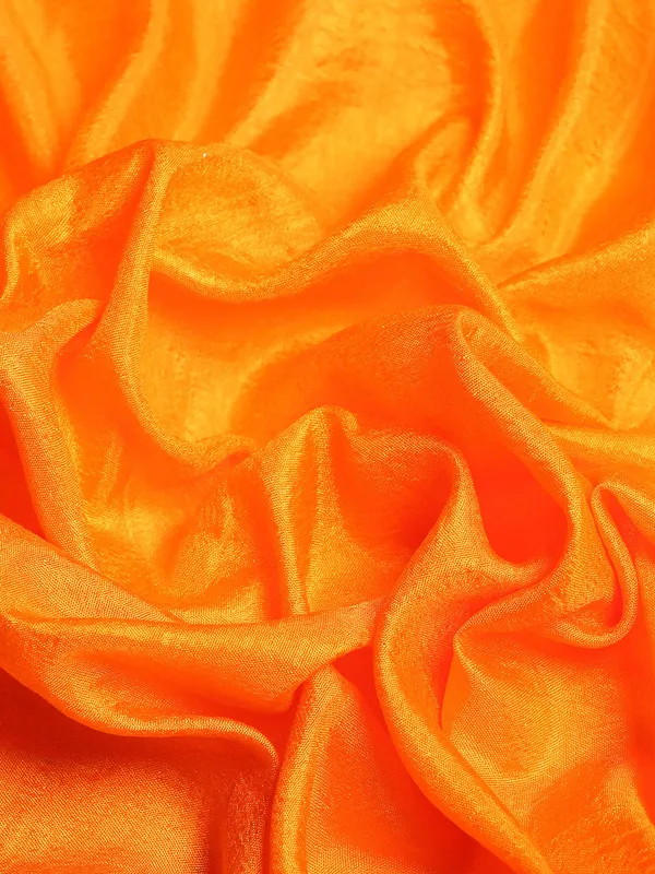 Yellow_Vichitra_Silk__Saree_Fancy_Border
