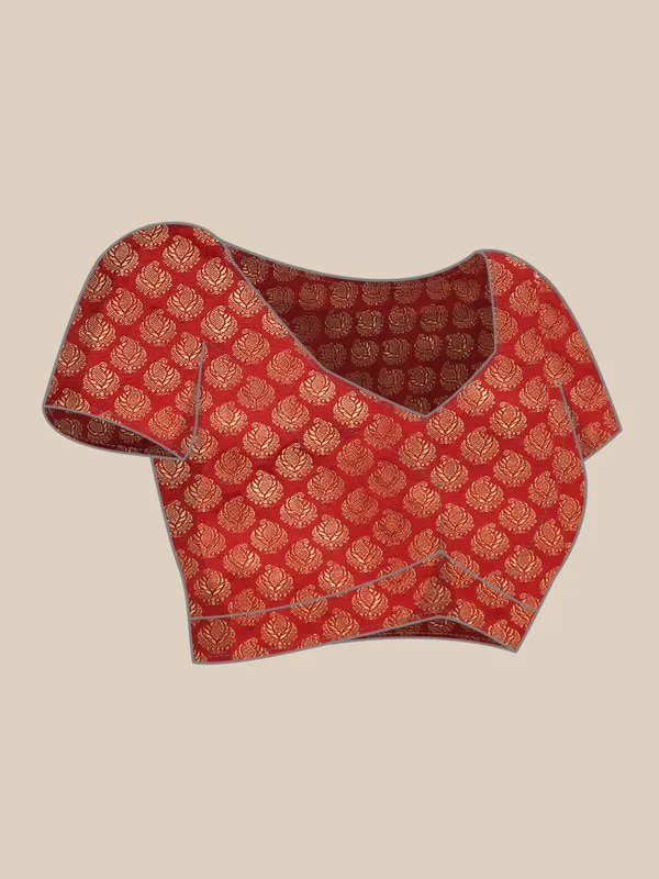 Maroon__Vichitra_Silk__Saree_Fancy_Border