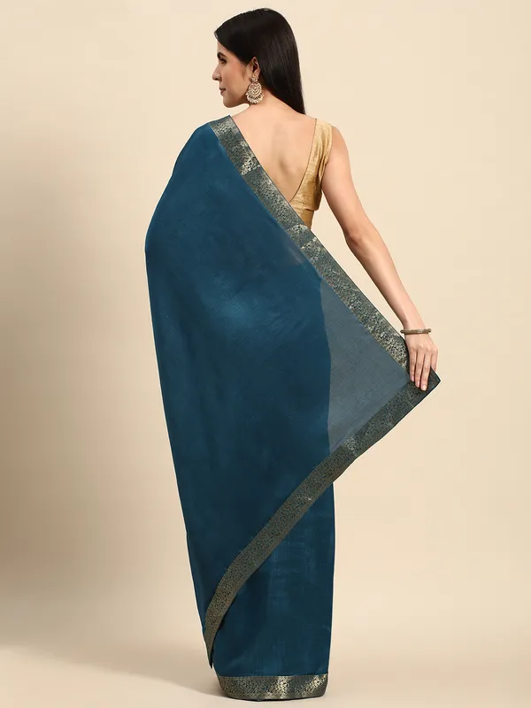 Blue_Vichitra_Silk__Saree_Fancy_Border