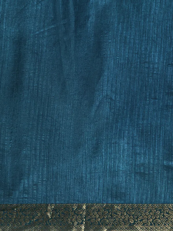 Blue_Vichitra_Silk__Saree_Fancy_Border