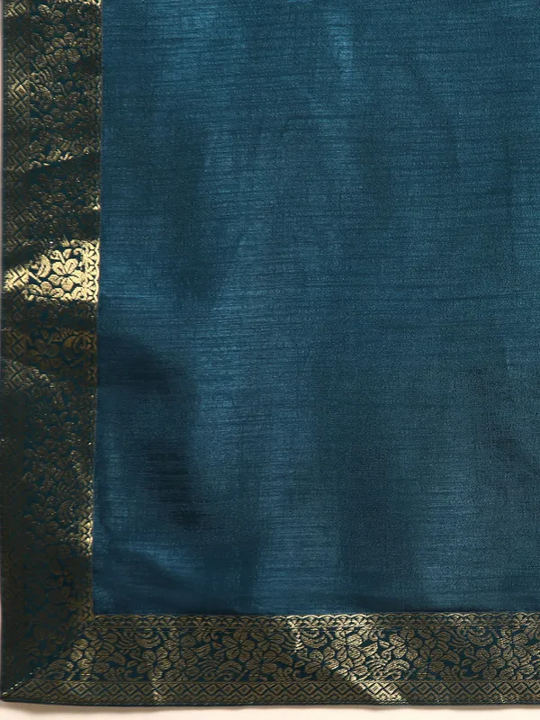 Blue_Vichitra_Silk__Saree_Fancy_Border