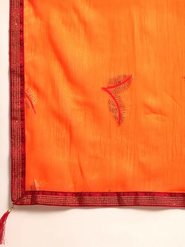 Indian_Women_Yellow_Shimmer__Full_Saree_Fancy_Border_with_sequence_work_Beautiful_saree