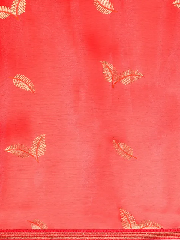 Indian_Women_Pink_Shimmer__Full_Saree_Fancy_Border_with_sequence_work_Beautiful_saree