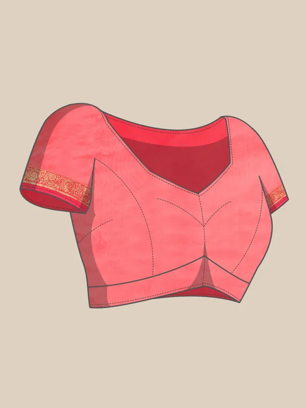 Gajari_Shimmer_Silk_Saree