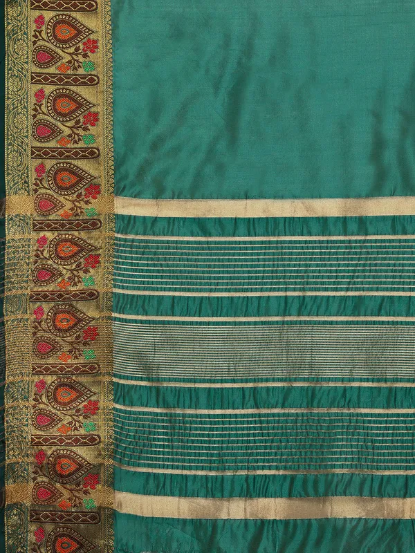 Morpich_Shimmer_Silk_Saree