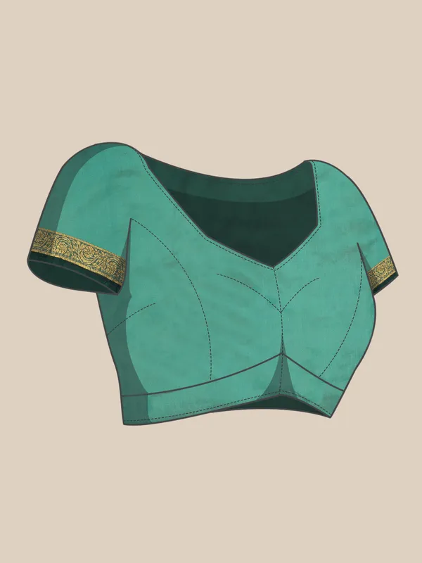 Morpich_Shimmer_Silk_Saree