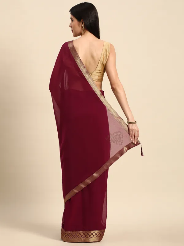 Purple_Vichitra_Silk__Saree_Fancy_Border_With_Stone_Work