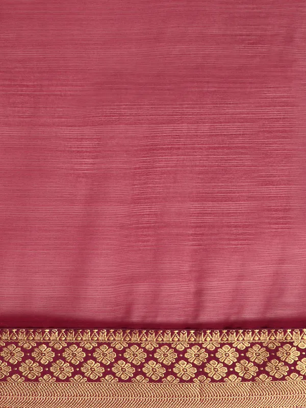 Purple_Vichitra_Silk__Saree_Fancy_Border_With_Stone_Work