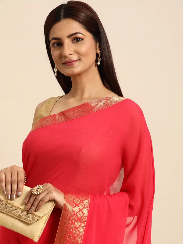 Pink_Vichitra_Silk__Saree_Fancy_Border_With_Stone_Work