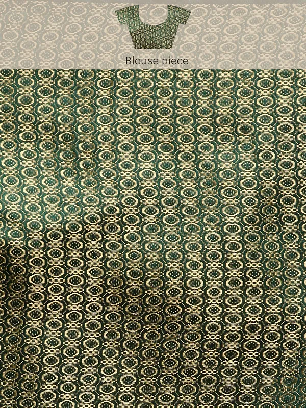 Green__Vichitra_Silk__Saree_Fancy_Border_With_Stone_Work