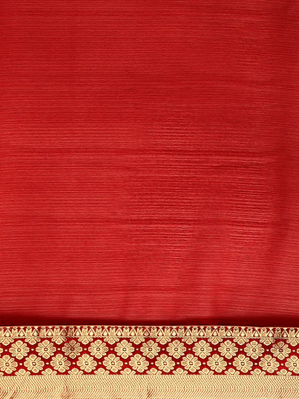Maroon__Vichitra_Silk__Saree_Fancy_Border_With_Stone_Work