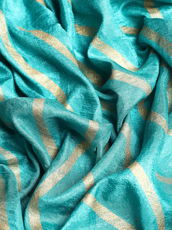 Vichitra_Silk__Saree_Fancy_Border_With_Foil_Print