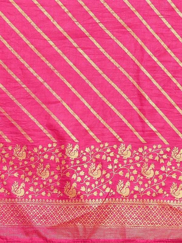 Vichitra_Silk__Saree_Fancy_Border_With_Foil_Print