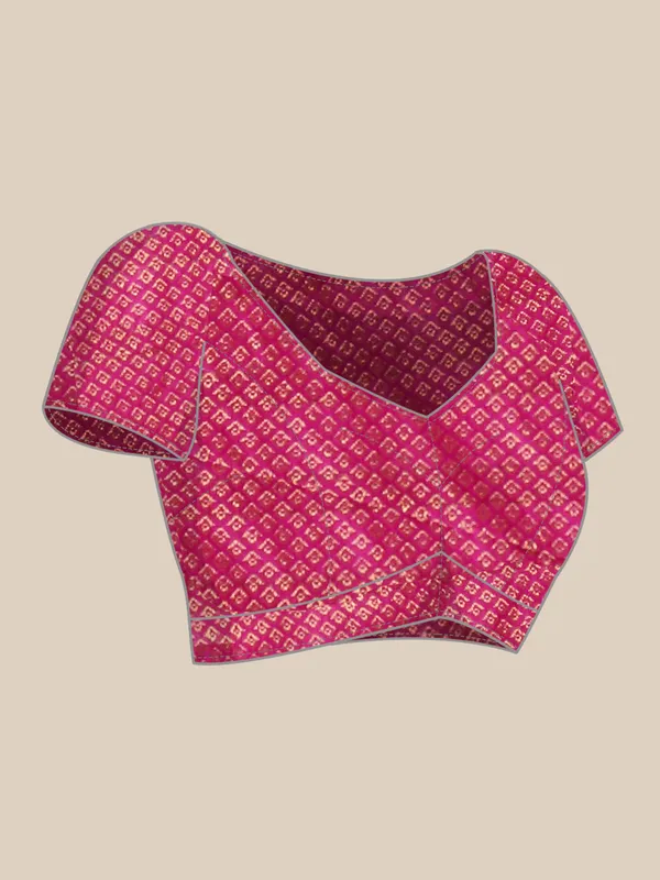 Vichitra_Silk__Saree_Fancy_Border_With_Foil_Print