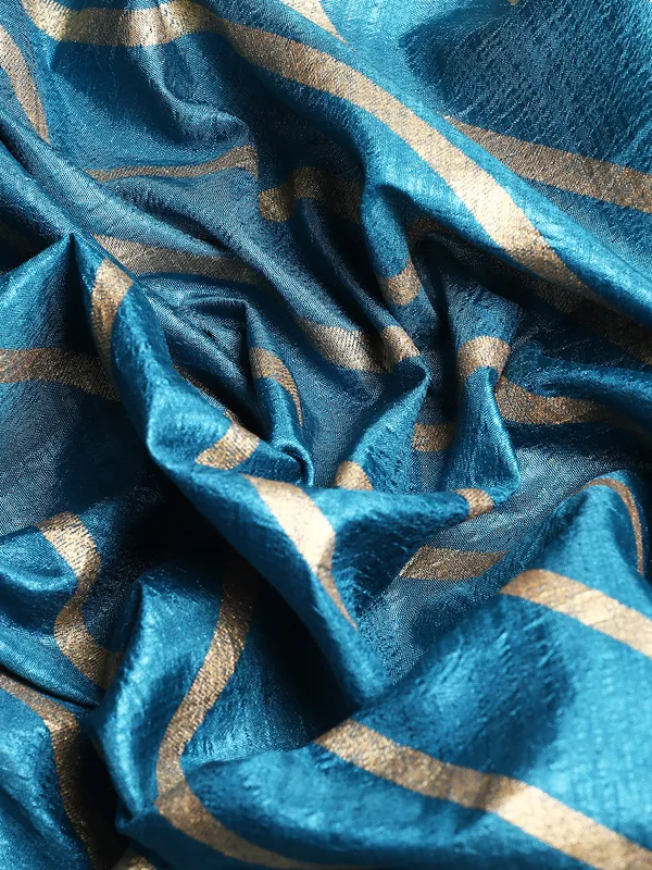 Vichitra_Silk__Saree_Fancy_Border_With_Foil_Print