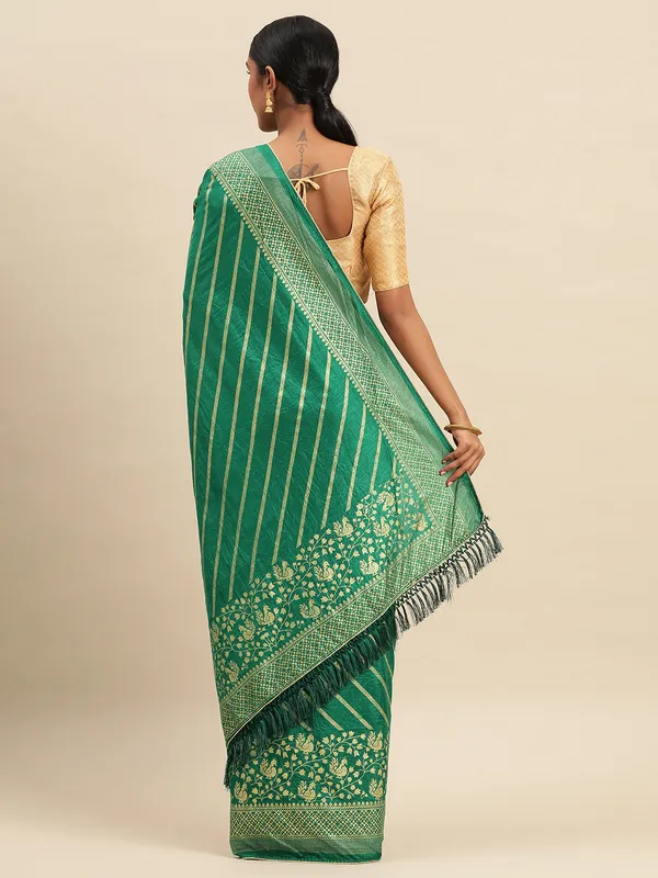 Vichitra_Silk__Saree_Fancy_Border_With_Foil_Print