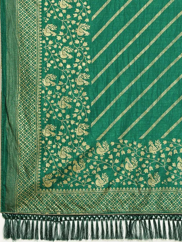 Vichitra_Silk__Saree_Fancy_Border_With_Foil_Print