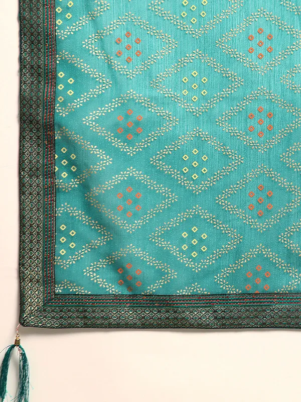 Zomato__Full_Saree_Fancy_Border_With_Foil_Bandhni_Print_Saree