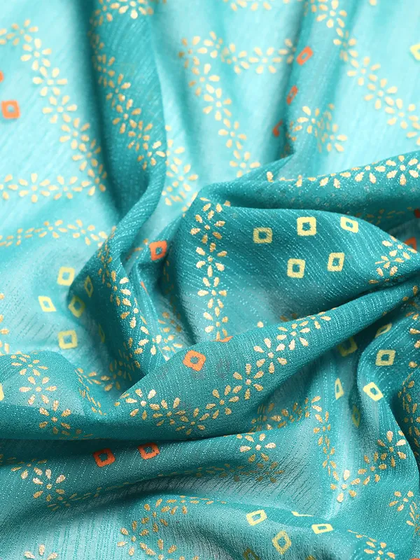 Zomato__Full_Saree_Fancy_Border_With_Foil_Bandhni_Print_Saree